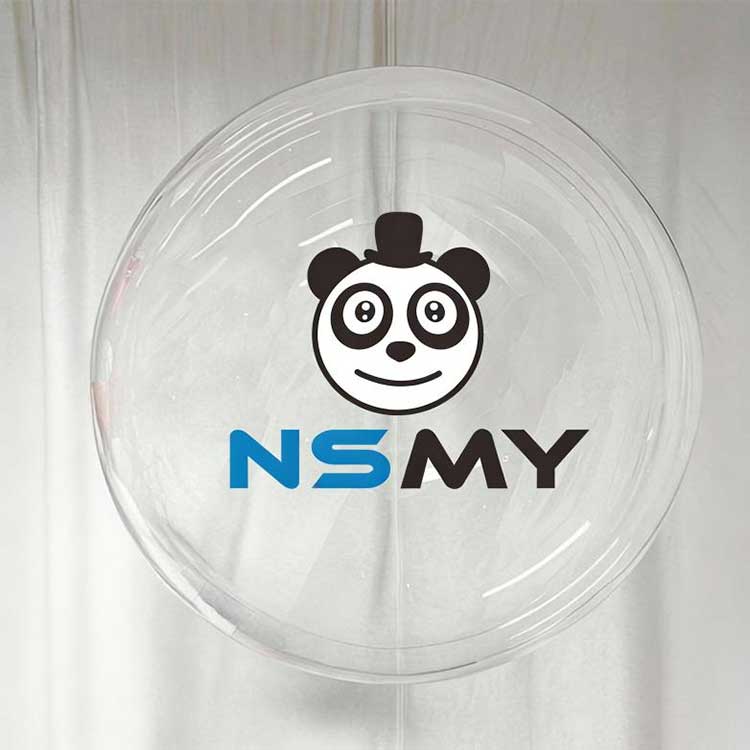 48 インチのラウンド クリア ボボ バルーン