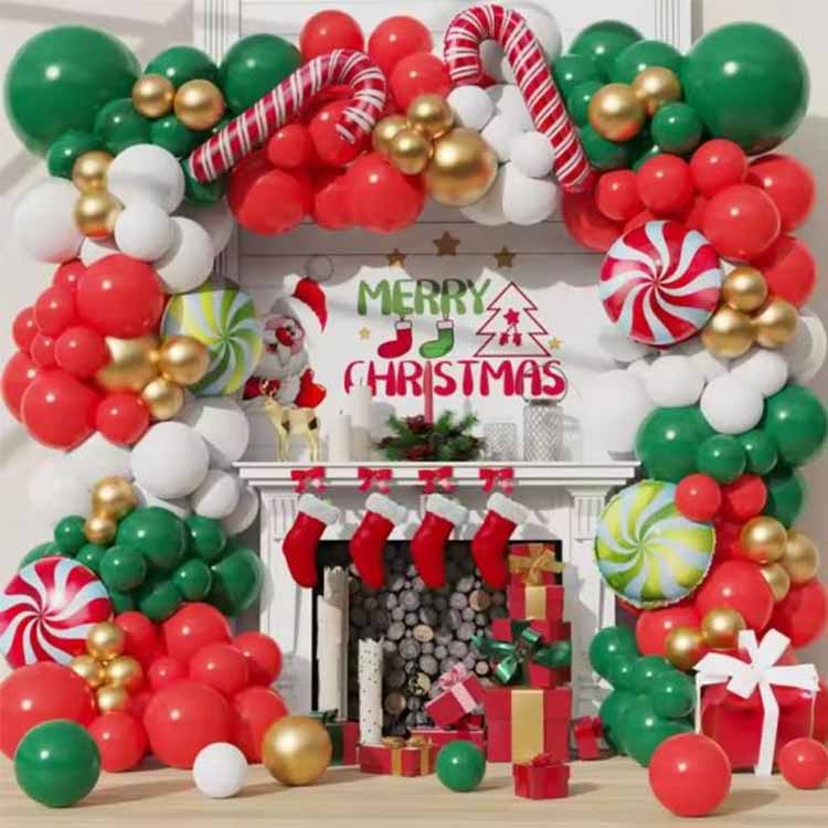 クリスマスバルーンアーチセット