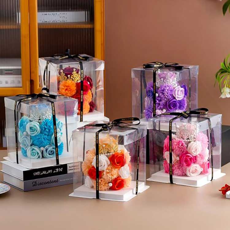 バラの花のギフトボックス