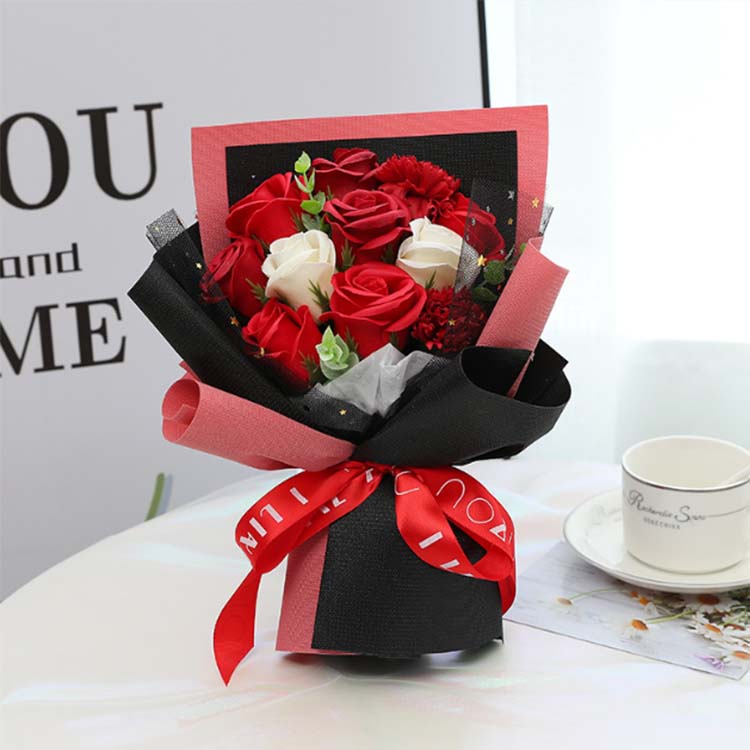 ソープフラワーブーケ